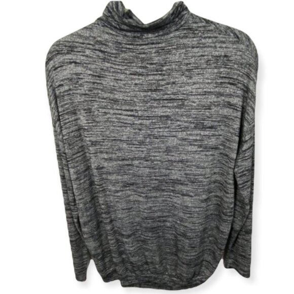 Aritzia Wilfred Free Martha Shirt Heathered Black Size Small Reposa Oversized S - Picture 4 of 7